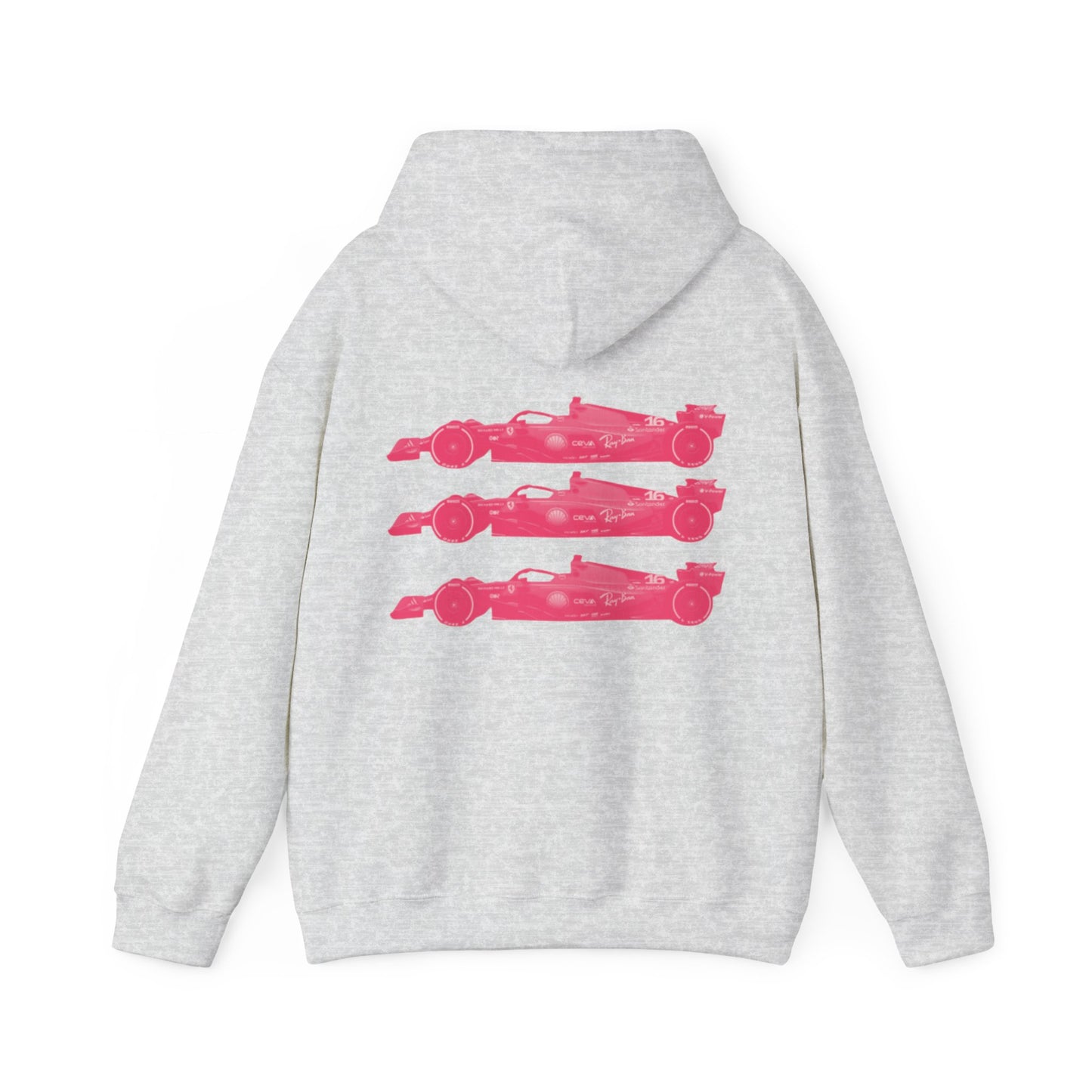 Pink formula 1 Car Hoodie