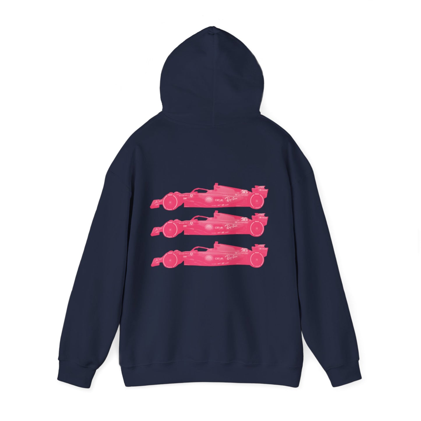 Pink formula 1 Car Hoodie