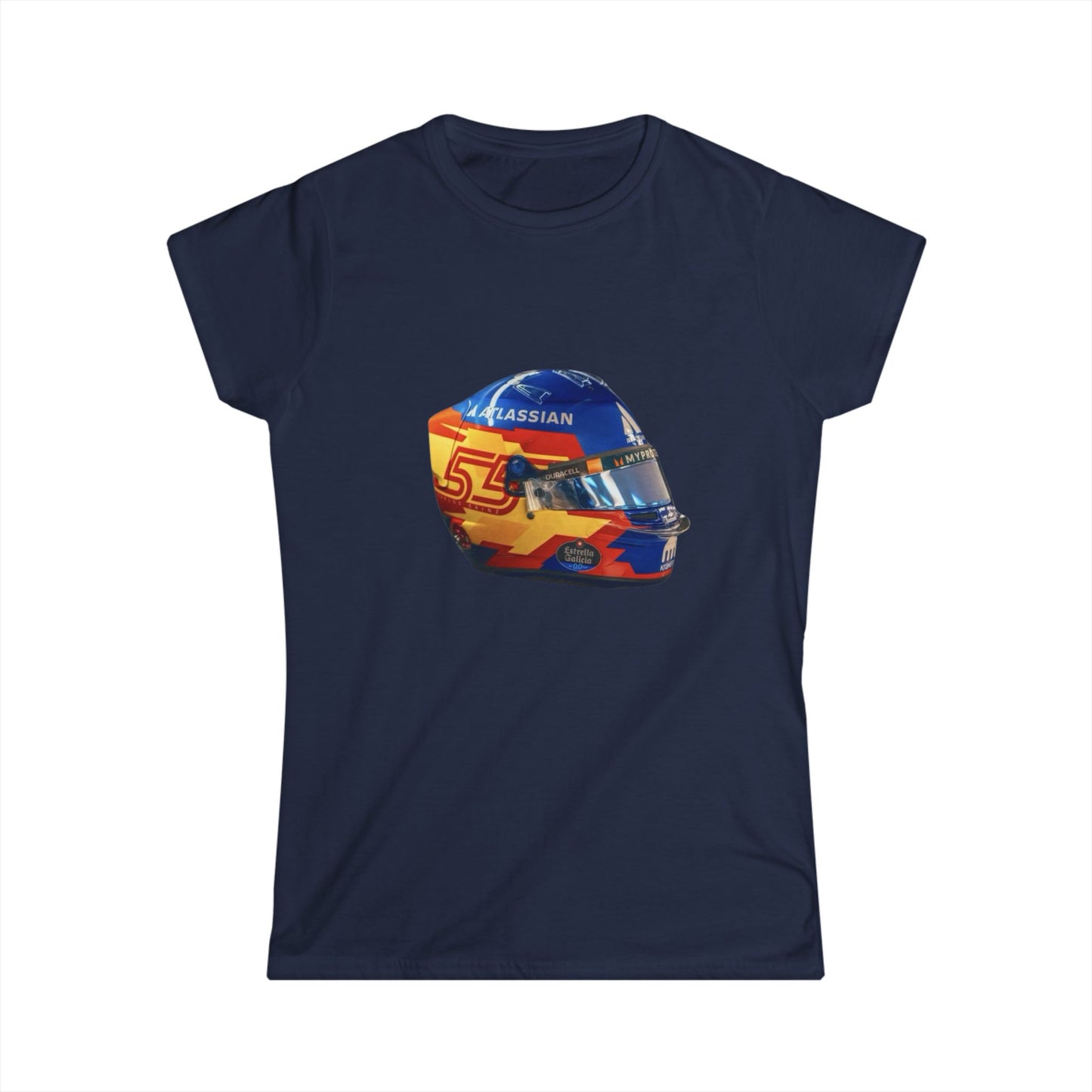 Carlos Sainz helmet