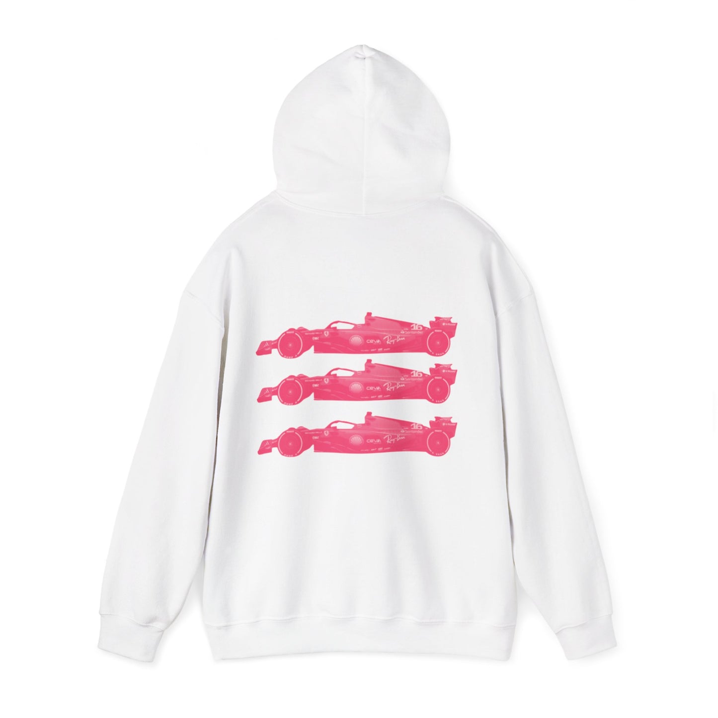 Pink formula 1 Car Hoodie
