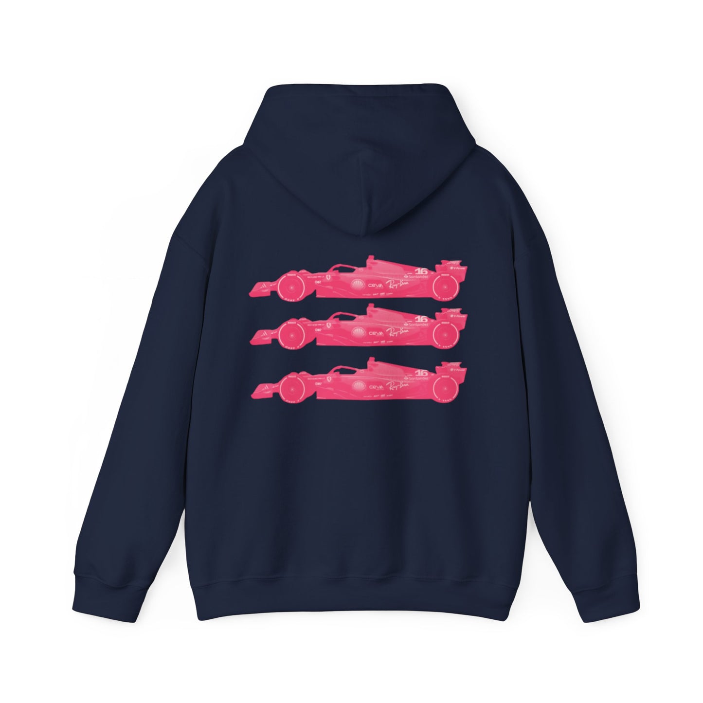 Pink formula 1 Car Hoodie
