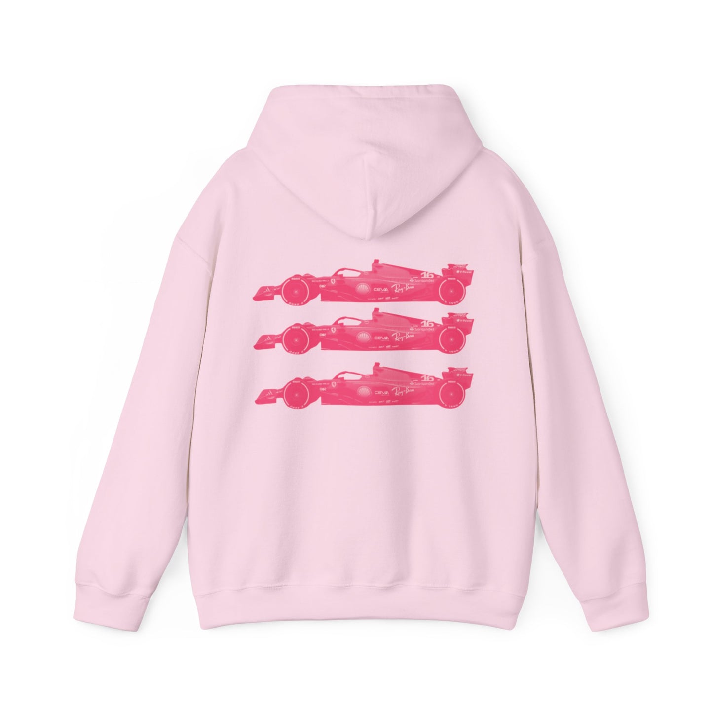 Pink formula 1 Car Hoodie