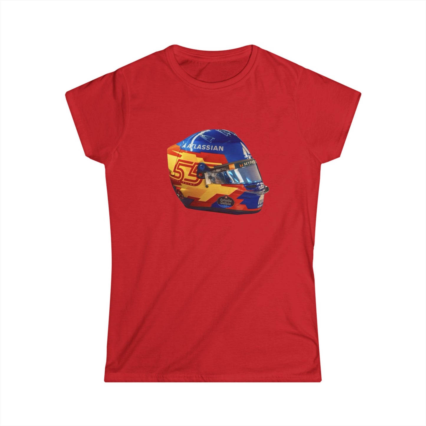 Carlos Sainz helmet