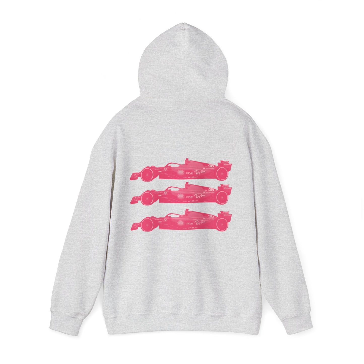Pink formula 1 Car Hoodie