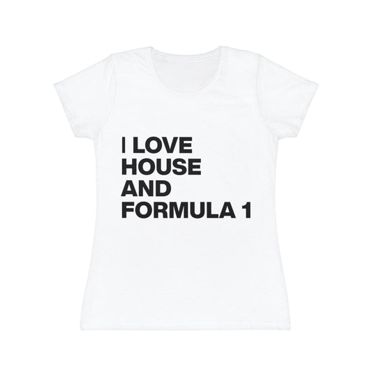 " House and F1 swag tees "