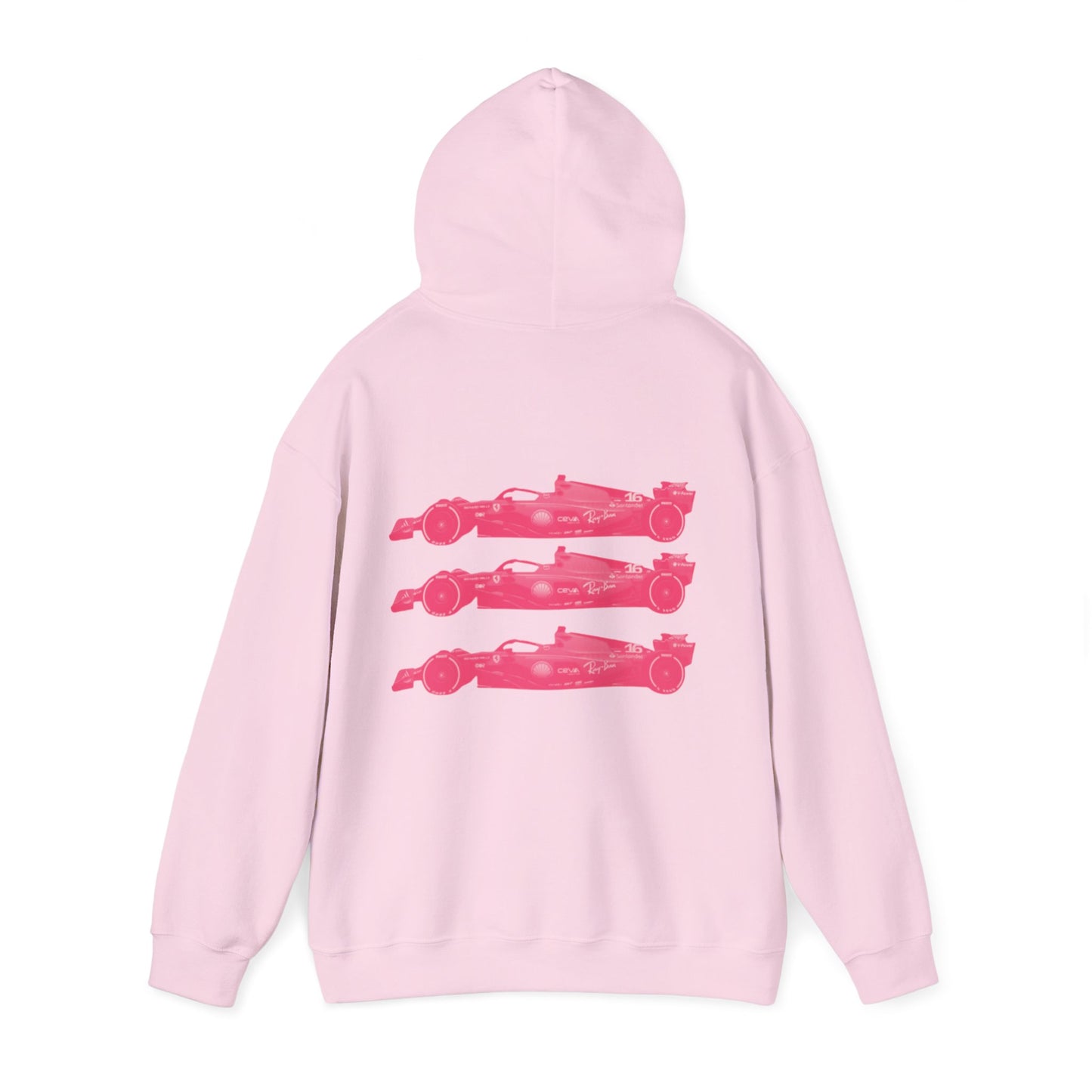 Pink formula 1 Car Hoodie