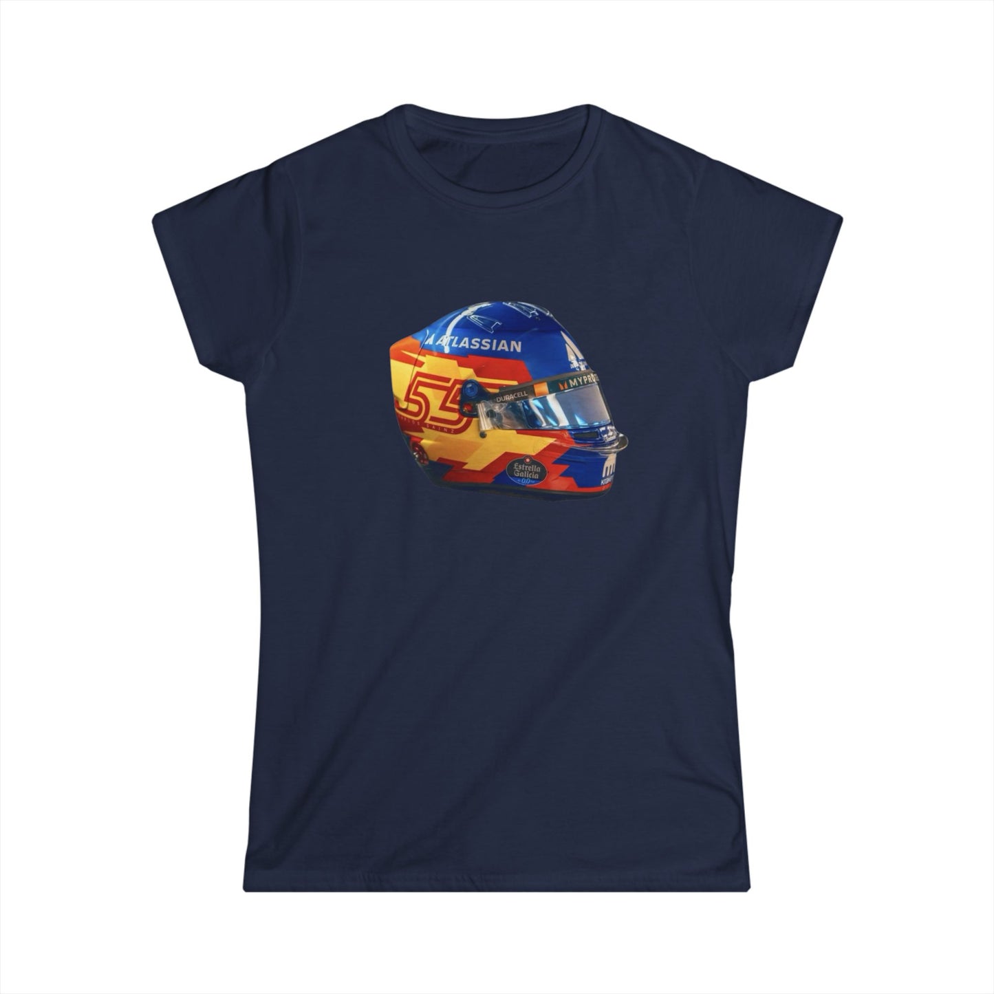 Carlos Sainz helmet